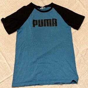 Puma Boy's Puma Shirt in Blue and Black